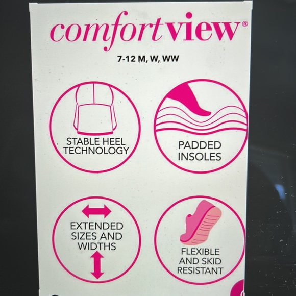 COMFORTVIEW The Milan Tall WIDE-CALF Faux Leather Boot Sz 8 1/2 Wide Black - Picture 12 of 13